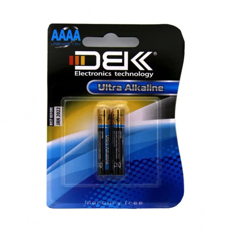 باتری اولترا آلکالاین دی بی کی سایز AAAA مدل ultra alkaline بسته 2 عددی