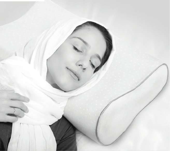 بالش طبی مموری فوم مواج هارد ورنا سایز P101 L